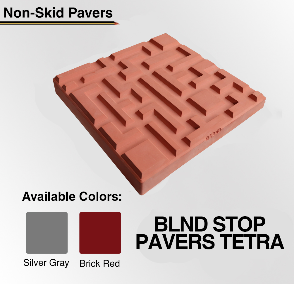 Blind Stop Paver Tetra